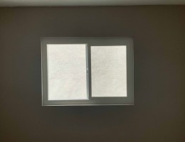 Vinyl XO Window